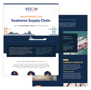 seaborne supply chain infographic